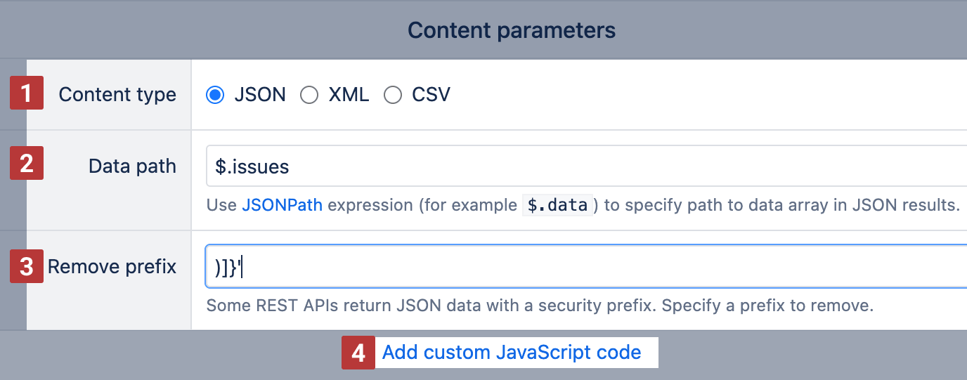 Import from REST API
